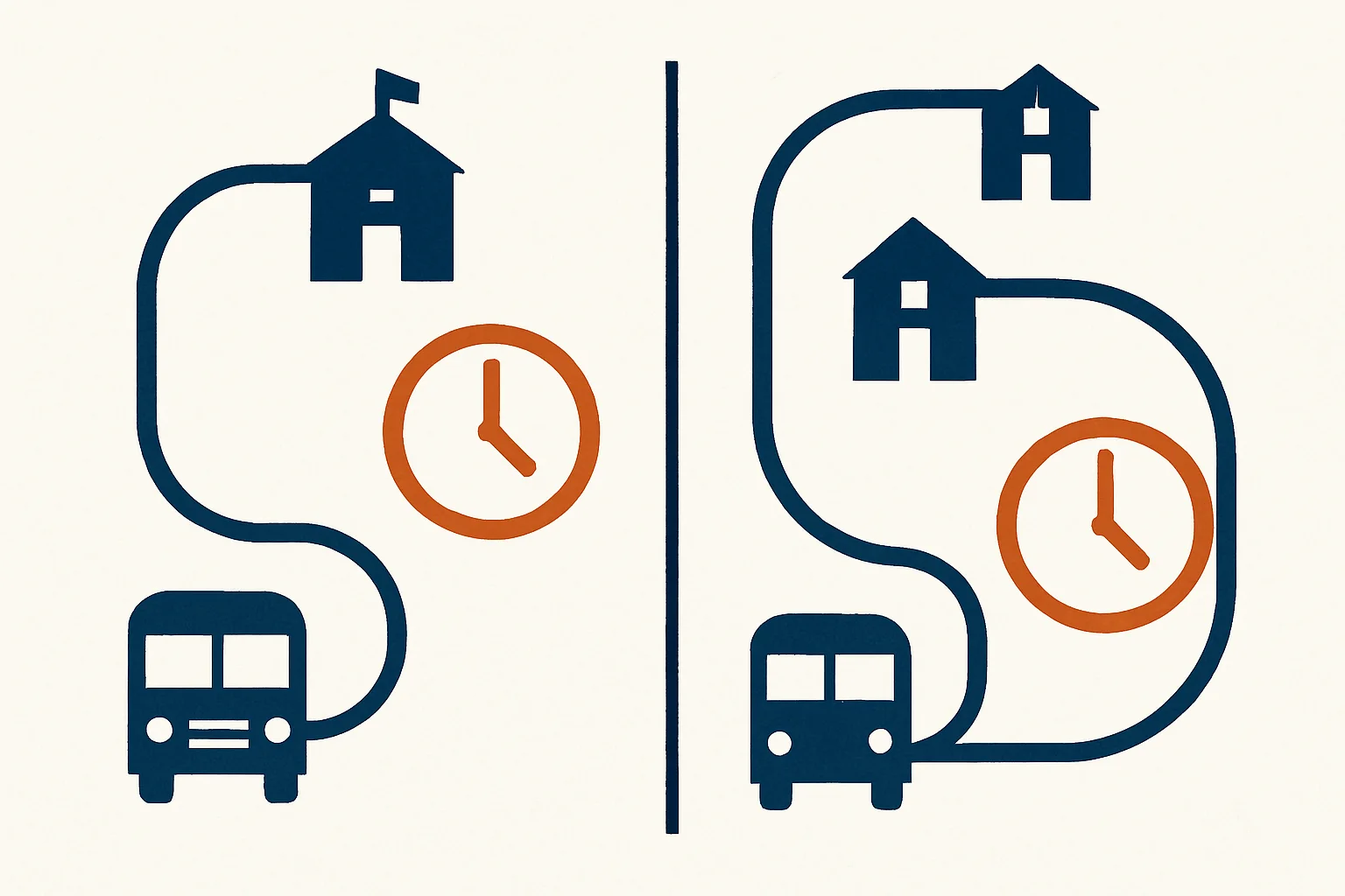 How a K-8 might reduce bus route hours through consolidation · an operational analysis. article image 4