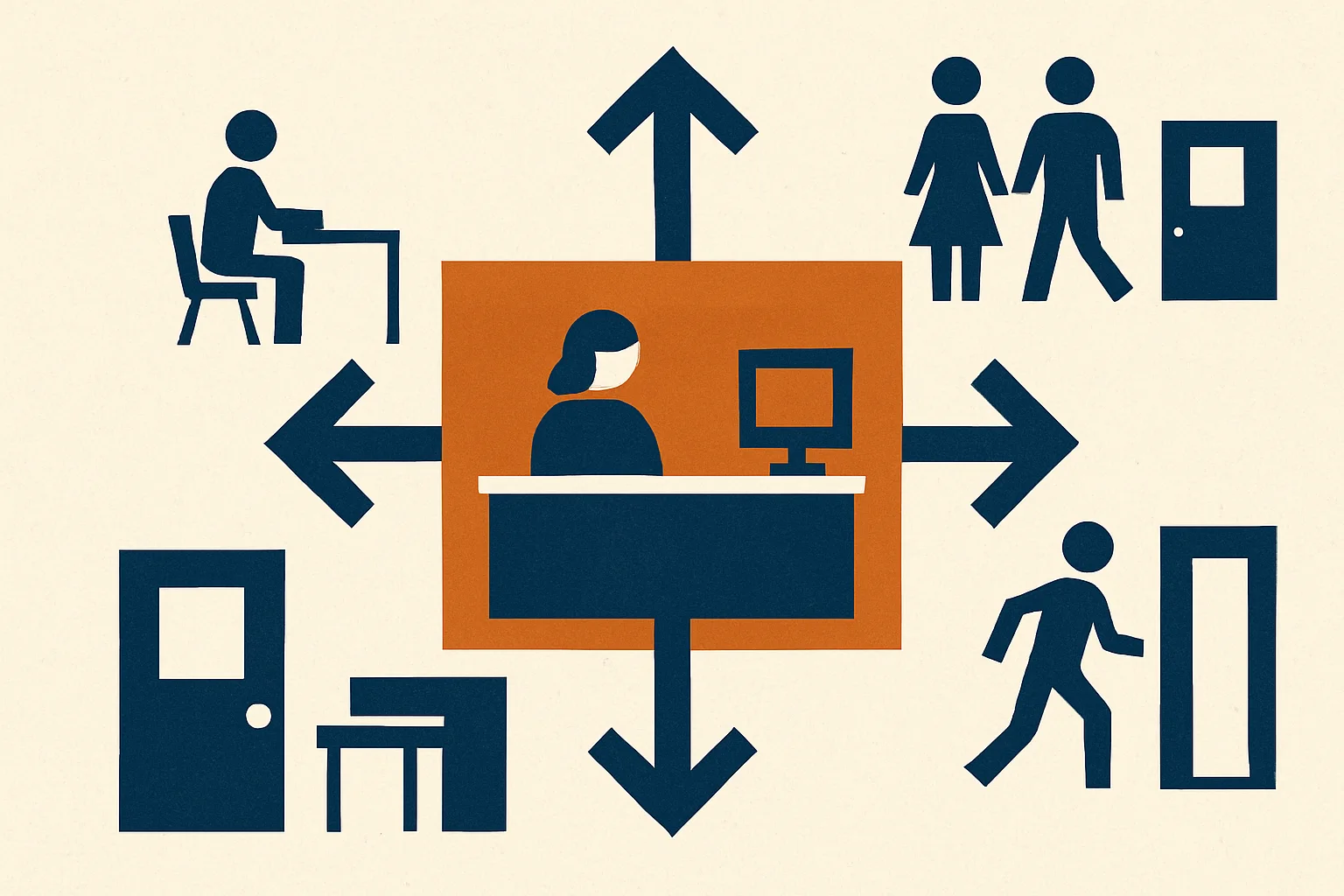 An analysis of how front-office staffing shapes the whole building's feel. article image 1